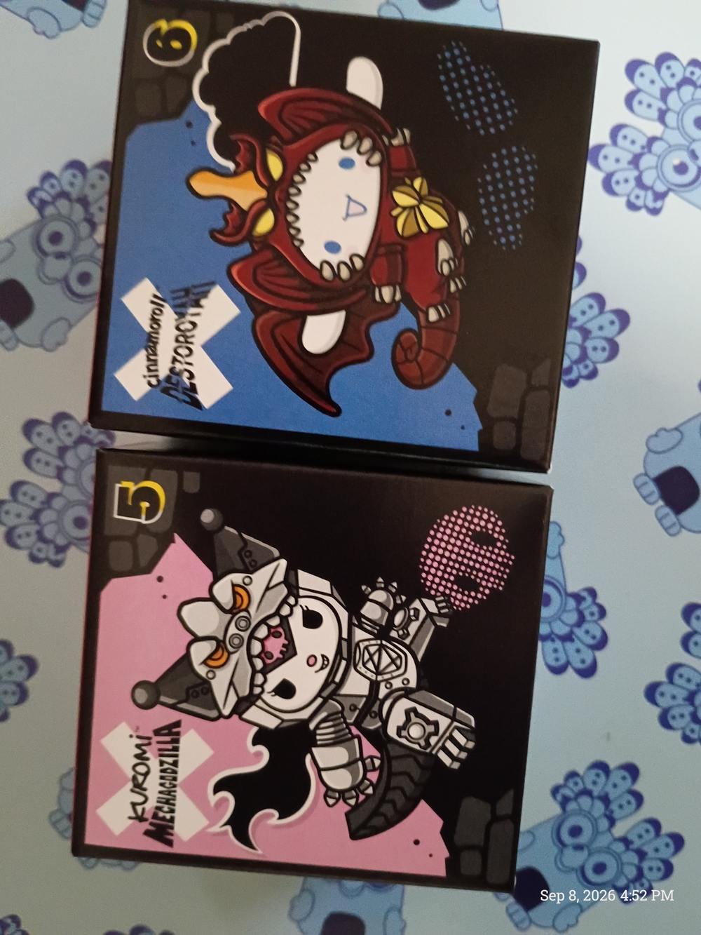 #5 And #6 Hello Kitty X Godzilla